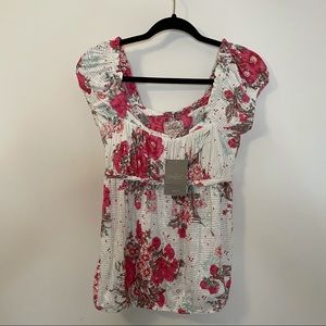 Womens Anthropologie Deletta top